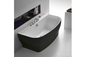 Акриловая ванна BelBagno BB74-NERO - 2