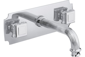 Смеситель для раковины Cezares OLIMP золото 24 карат (OLIMP-BLS2-03/24-O)