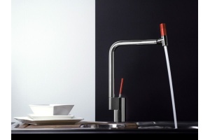 Смеситель для кухонной мойки Webert 360° белый (TS920302744) - 3