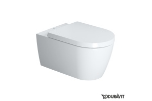 Унитаз подвесной Duravit Me by Starck с крышкой, белый (2529090000)