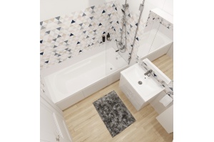 Акриловая ванна DIWO Ростов 170х70 пристенная, встраиваемая, с подлокотниками - 2