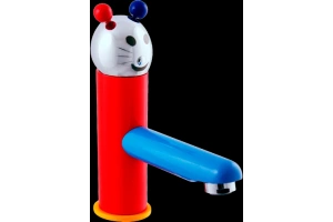 Смеситель для раковины Rav Slezak Seina Junior красный - синий