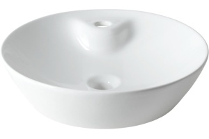 Раковина Allen Brau Fantasy Round 45, с отверстием для смесителя, белая