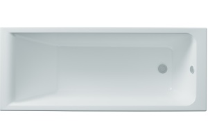 Акриловая ванна DIWO Переславль 170x70 прямоугольная, пристенная, без гидромассажа, с ножками