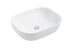 Раковина накладная CeramaLux N 50.5 см белый (78104) - 3