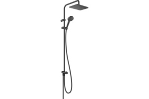 Душевая стойка Hansgrohe Vernis Shape Showerpipe 230 1jet Reno EcoSmart черный матовый