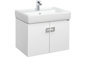 Тумба с раковиной Aquaton Оптима 67 белый