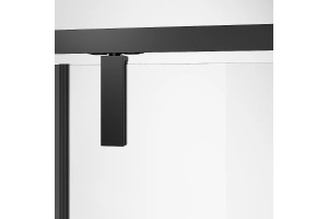 Душевой уголок Veconi Rovigo RV-034B 110х100 профиль черный (RV034B-110100-01-C7) - 3