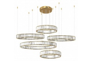 Подвесной светильник Loft it Crystal ring 10135/5 Gold - 2