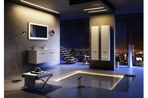 Тумба для комплекта Aqwella 5 stars Malaga 120 белая - 2