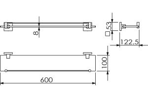 Полка Langberger Ledro 11851A - 3