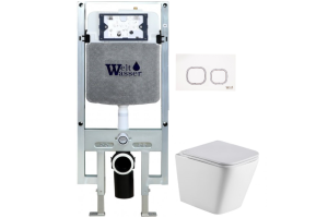 Комплект Weltwasser AMBERG 497 ST + GELBACH 004 MT-WT + AMBERG RD-WT (10000006702)