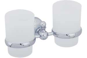 Стакан Veragio Gialetta VR.GIL-6442.CR двойной, хром