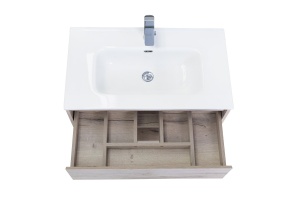 Тумба с раковиной BelBagno Kraft 80 светлое дерево - 3