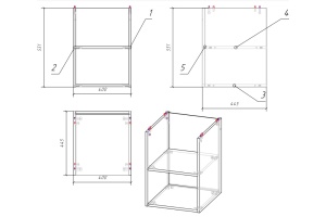 Модуль для тумбы MODUO 40 - 3