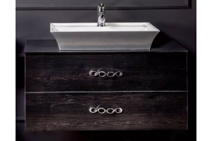 Тумба под раковину Armadi Art NeoArt 110 темное дерево