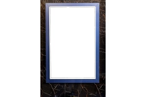 Зеркало с подсветкой Armadi Art Dolce 105х70 синий - 2