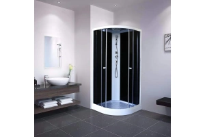 Душевая кабина Parly Classic 90х90 хром стекло тонированное - 2