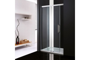 Душевая дверь Cezares Premier soft 130 хром стекло прозрачное