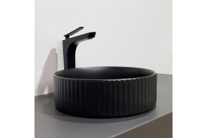 Накладная раковина Comforty 36 черная матовая - 2