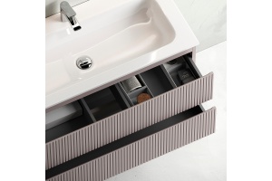 Тумба под раковину Sancos Snob T 100 темно-бежевая - 3