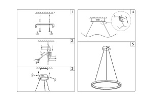 Подвесной светильник Kink Light Тор 08213,19A(3000K) - 3
