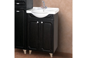 Тумба для комплекта Misty Александра 55 прямая, венге