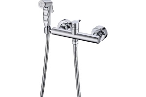 Гигиенический душ Bravat D9140CP-RUS со смесителем, хром