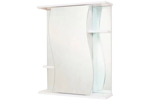 Зеркало-шкаф Onika Лилия 55 белый (205532)