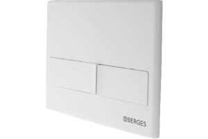 Кнопка смыва Berges Wasserhaus Novum L4 белый, матовый - 3