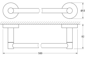 Полотенцедержатель Artwelle Harmonie (HAR 027) - 2