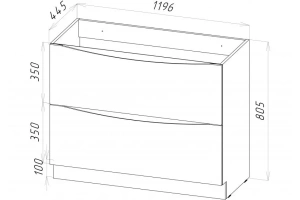 Тумба под раковину BelBagno Marino 120 белый - 3