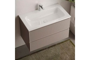 Тумба под раковину Sancos Snob R 80 темно-бежевая - 2