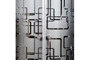 Душевая кабина DETO BM4590NGMBLACK с высоким поддоном, с сиденьем, без крыши - 2