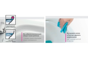 Унитаз подвесной Cersanit City New clean on - 3