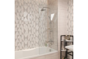 Шторка на ванну DIWO Ростов 4GW009 неподвижная, 70x150 - 2