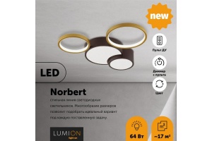 Потолочный светодиодный светильник Lumion Ledio Norbert 5255/64CL - 3