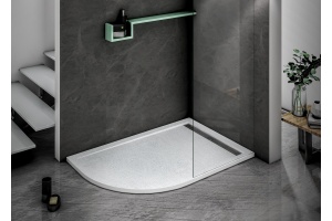 Поддон для душа Cezares Tray R550 120х90 см искусственный мрамор, R - 2