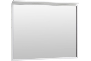 Зеркало Allen Brau Priority 100 с подсветкой серебро матовый - 3