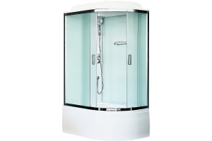 Душевая кабина Royal Bath BK 120x80 L профиль хром стекло матовое