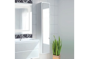 Шкаф-пенал Aquaton Римини 30 белый глянец - 3