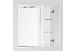 Зеркало-шкаф Style Line Жасмин 70/С белый - 2