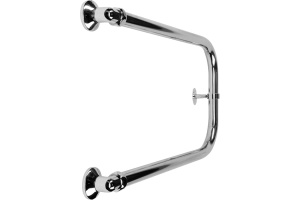 Водяной полотенцесушитель Terminus П-образный 500x500 Хром - 2