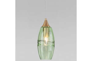 Подвесной светильник Eurosvet Lotus 50222/1 зеленый