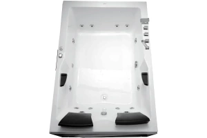 Акриловая ванна Gemy 180x120 с гидромассажем (G9061 B L) - 2