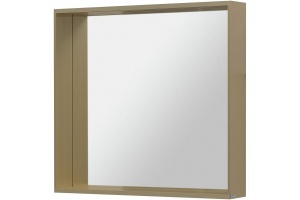 Зеркало Allen Brau Reality 80 с подсветкой латунь матовый