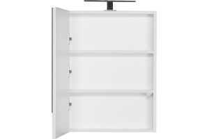 Зеркало-шкаф Aquanet Нота 50 камерино белый - 3