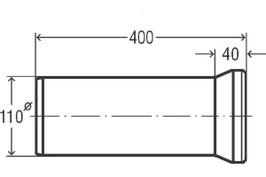 Патрубок для унитаза, цвет патрубка: белый - 2