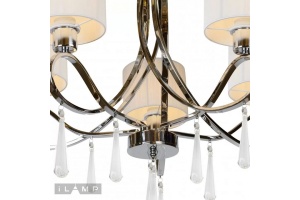 Подвесная люстра iLamp Bella RM1029/5CR - 2