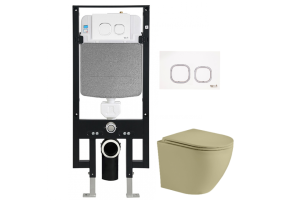 Комплект Weltwasser AMBERG 497 + MERZBACH 004 MT-GN + AMBERG RD-WT (10000006642)